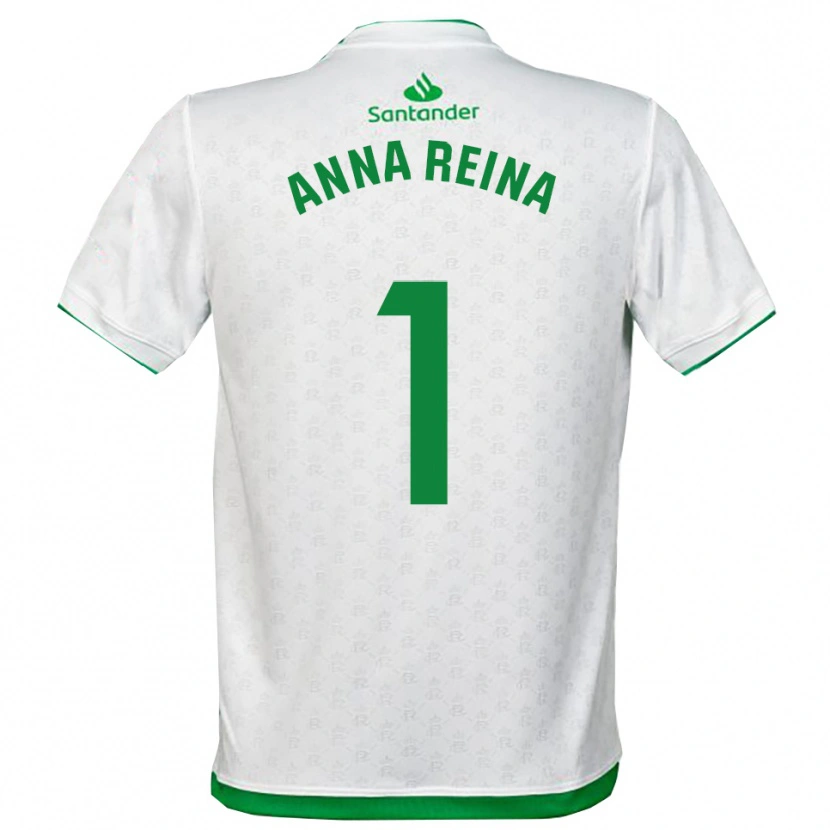 Danxen Barn Anna Reina Toro #1 Grön Vit Hemmatröja Matchtröjor 2025/26 Tröjor T-Tröja