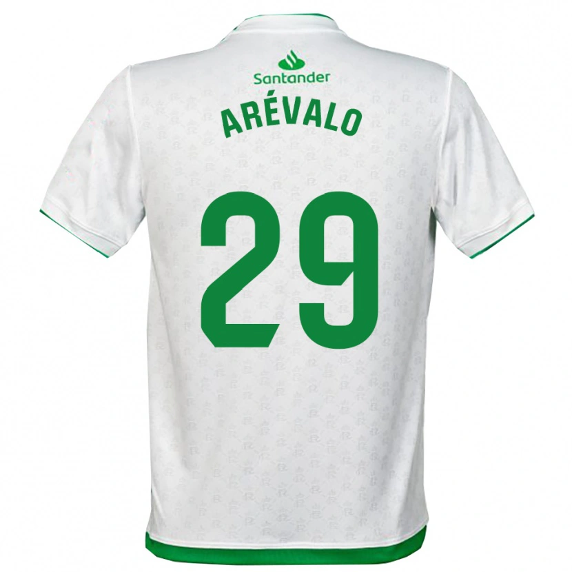 Danxen Barn Jeremy Arévalo #29 Grön Vit Hemmatröja Matchtröjor 2025/26 Tröjor T-Tröja