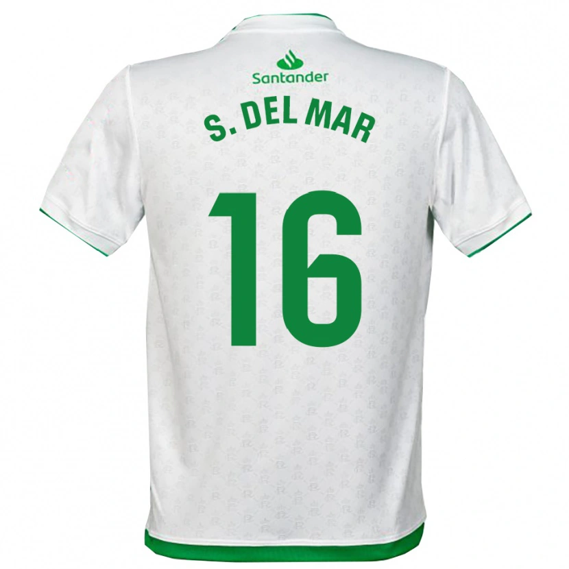 Danxen Barn Sonia Del Mar Perlaza Urquijo #16 Grön Vit Hemmatröja Matchtröjor 2025/26 Tröjor T-Tröja