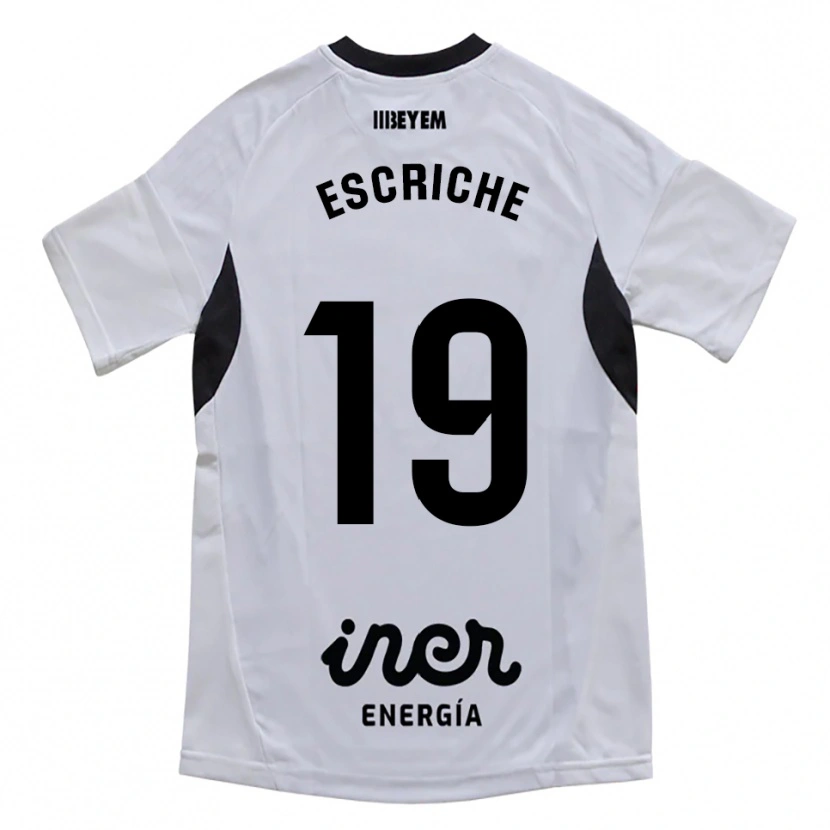 Danxen Barn Dani Escriche #19 Vit Lila Hemmatröja Matchtröjor 2025/26 Tröjor T-Tröja