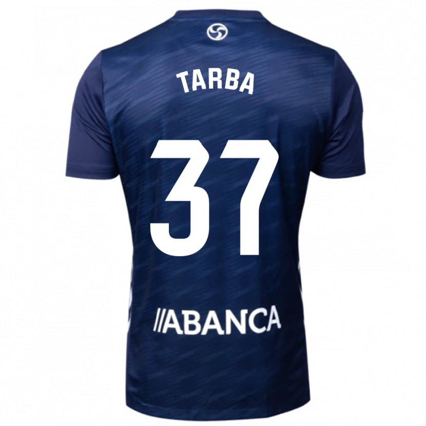 Danxen Barn Ianis Târbă #37 Marinblå Vit Bortatröja Matchtröjor 2025/26 Tröjor T-Tröja