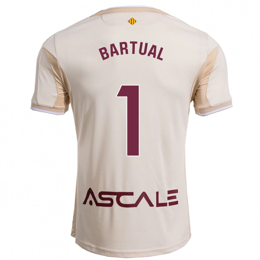 Danxen Barn Kike Bartual #1 Off-White Bourgogne Bortatröja Matchtröjor 2025/26 Tröjor T-Tröja