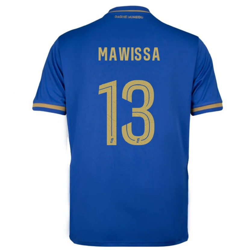 Danxen Barn Christian Mawissa #13 Blå Guld Bortatröja Matchtröjor 2025/26 Tröjor T-Tröja