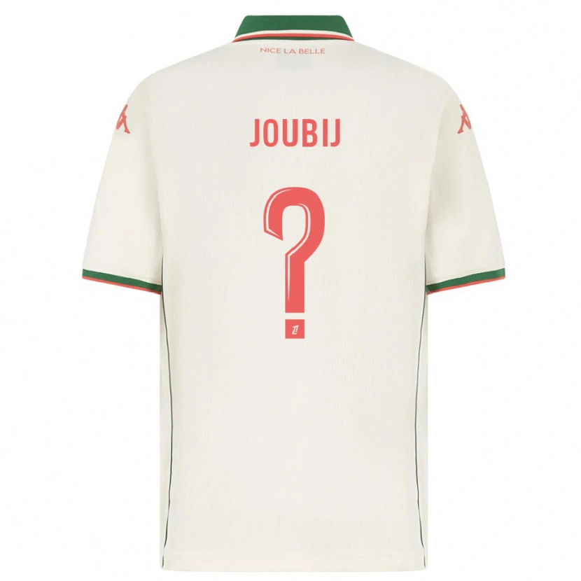 Danxen Barn Neil Joubij #0 Vit Grön Bortatröja Matchtröjor 2025/26 Tröjor T-Tröja