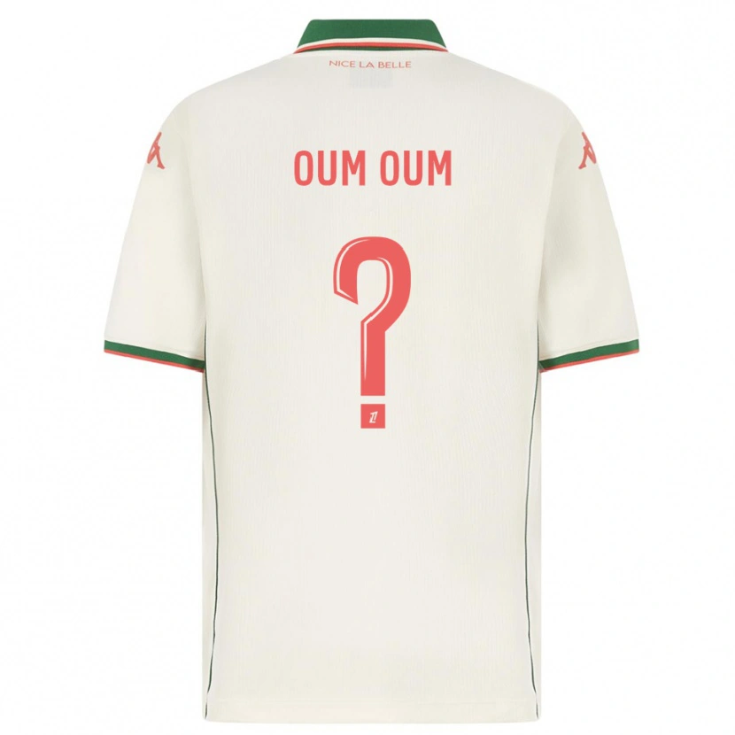 Danxen Barn Dorian Oum Oum #0 Vit Grön Bortatröja Matchtröjor 2025/26 Tröjor T-Tröja
