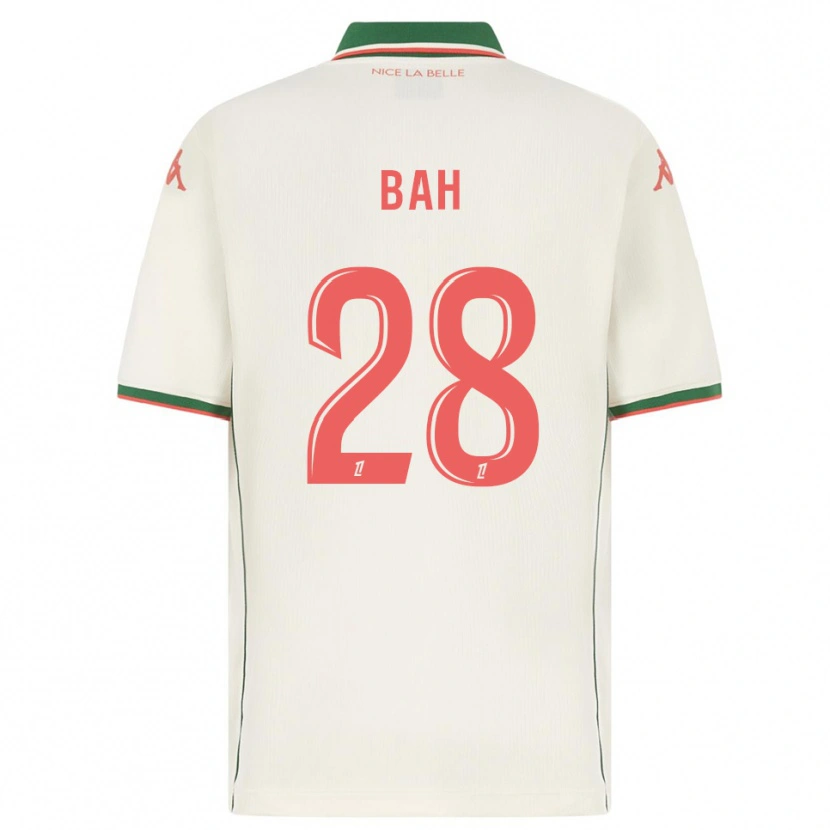 Danxen Barn Juma Bah #28 Vit Grön Bortatröja Matchtröjor 2025/26 Tröjor T-Tröja