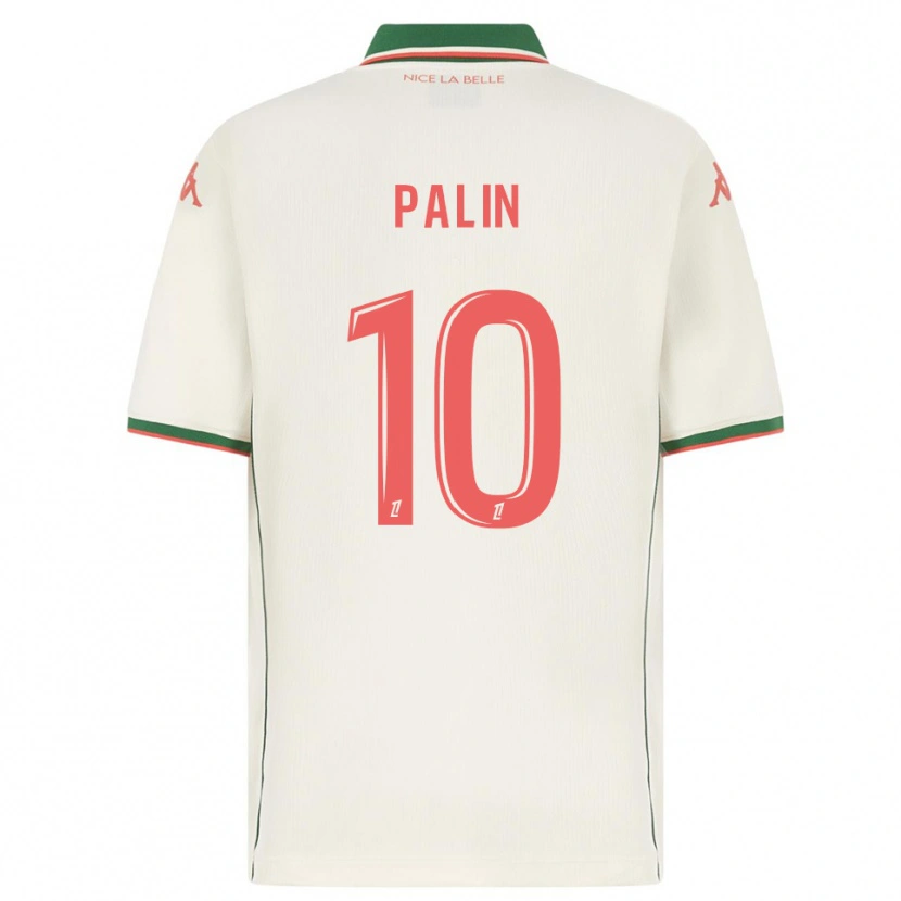 Danxen Barn Joséphine Palin #10 Vit Grön Bortatröja Matchtröjor 2025/26 Tröjor T-Tröja