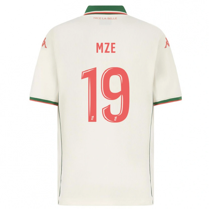 Danxen Barn Yrma Mze Issa #19 Vit Grön Bortatröja Matchtröjor 2025/26 Tröjor T-Tröja