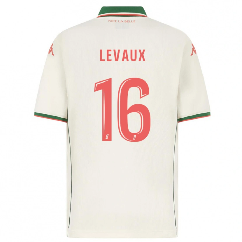 Danxen Barn Lana Levaux #16 Vit Grön Bortatröja Matchtröjor 2025/26 Tröjor T-Tröja