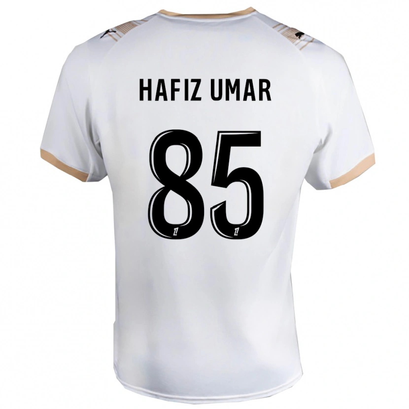 Danxen Barn Ibrahim Hafiz Umar #85 Vit Svart Bortatröja Matchtröjor 2025/26 Tröjor T-Tröja