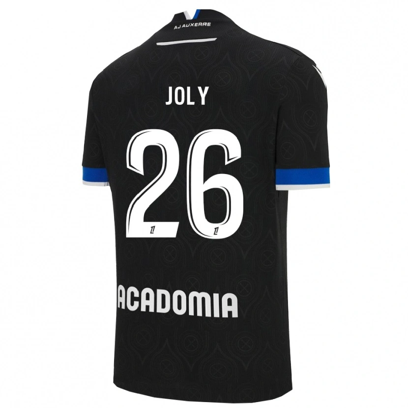 Danxen Barn Paul Joly #26 Svart Vit Bortatröja Matchtröjor 2025/26 Tröjor T-Tröja