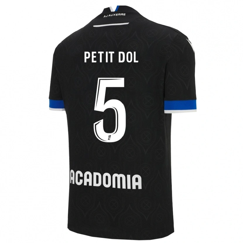 Danxen Barn Alvin Petit Dol #5 Svart Vit Bortatröja Matchtröjor 2025/26 Tröjor T-Tröja