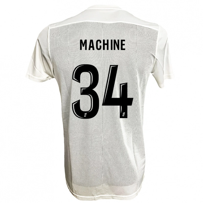 Danxen Barn Lanroy Machine #34 Svart Vit Bortatröja Matchtröjor 2025/26 Tröjor T-Tröja