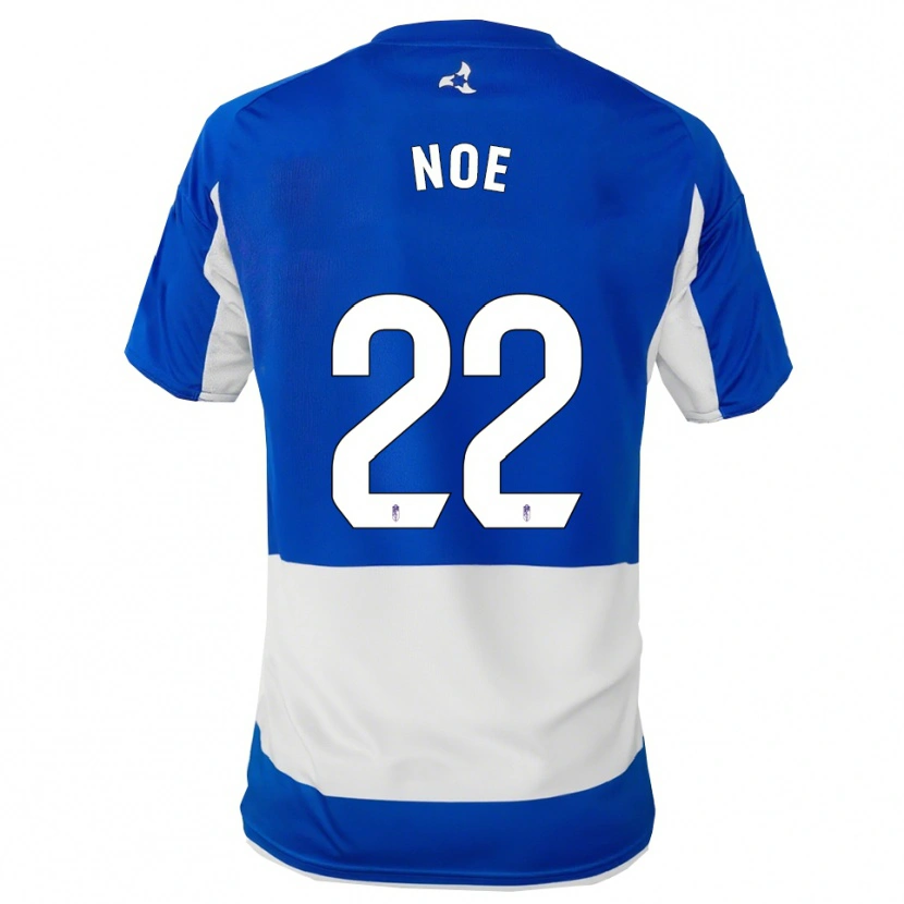Danxen Barn Noe #22 Blå Vit Bortatröja Matchtröjor 2025/26 Tröjor T-Tröja
