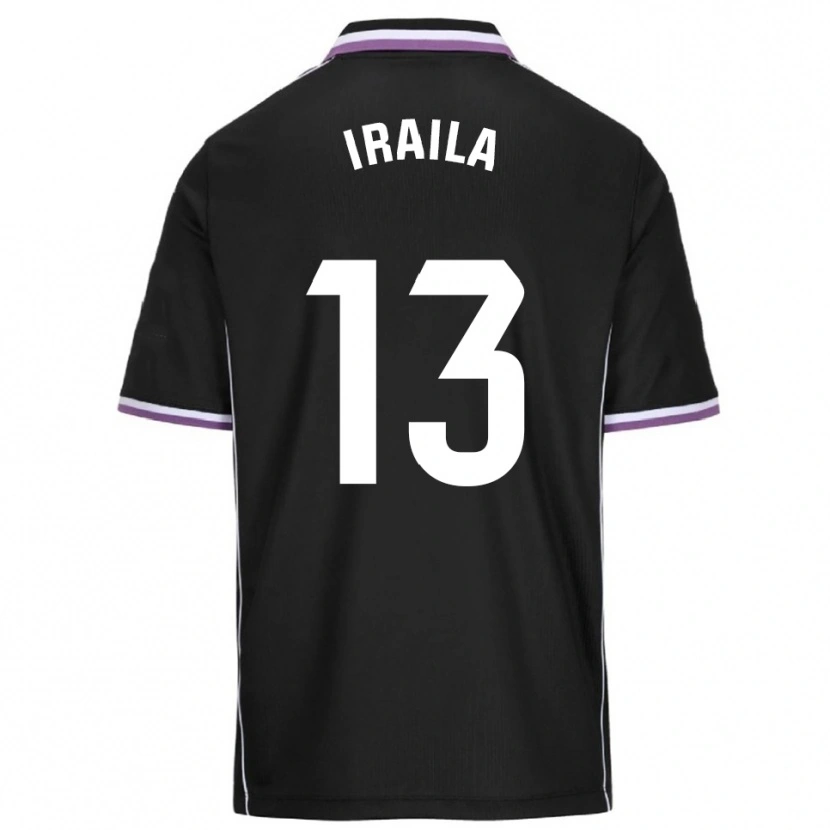 Danxen Barn Iraila Rivera Simón #13 Lila Svart Bortatröja Matchtröjor 2025/26 Tröjor T-Tröja