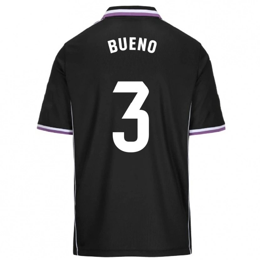 Danxen Barn Guille Bueno #3 Lila Svart Bortatröja Matchtröjor 2025/26 Tröjor T-Tröja