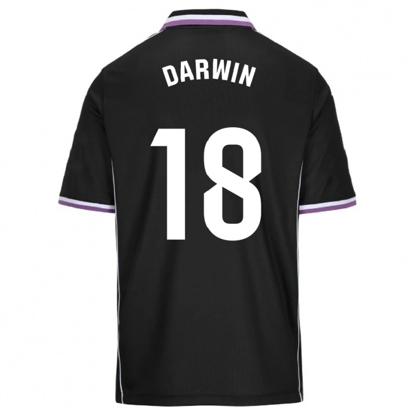 Danxen Barn Darwin Machís #18 Lila Svart Bortatröja Matchtröjor 2025/26 Tröjor T-Tröja