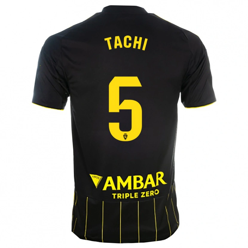 Danxen Barn Tachi #5 Svart Gul Bortatröja Matchtröjor 2025/26 Tröjor T-Tröja