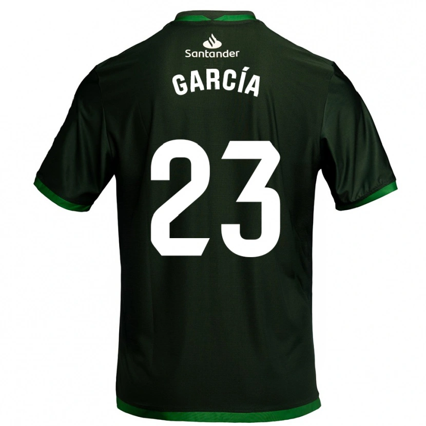Danxen Barn Mario García #23 Mörkgrön Bortatröja Matchtröjor 2025/26 Tröjor T-Tröja