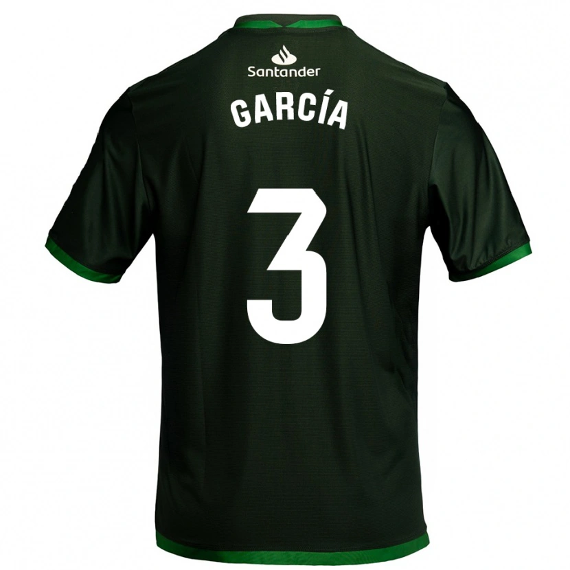 Danxen Barn Saúl García #3 Mörkgrön Bortatröja Matchtröjor 2025/26 Tröjor T-Tröja