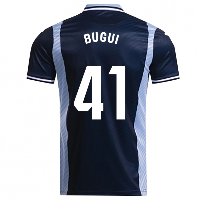 Danxen Barn Bugui #41 Marinblå Himmelsblå Bortatröja Matchtröjor 2025/26 Tröjor T-Tröja