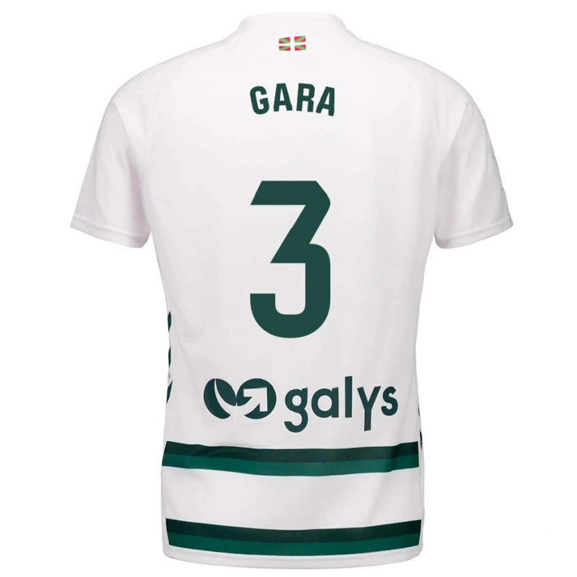 Danxen Barn Garazi Facila Giralte #3 Vit Grön Bortatröja Matchtröjor 2025/26 Tröjor T-Tröja