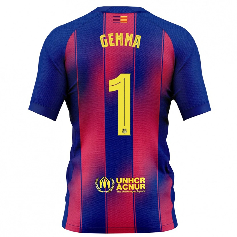 Danxen Män Gemma Font #1 Blå Röd Hemmatröja Matchtröjor 2025/26 Tröjor T-Tröja