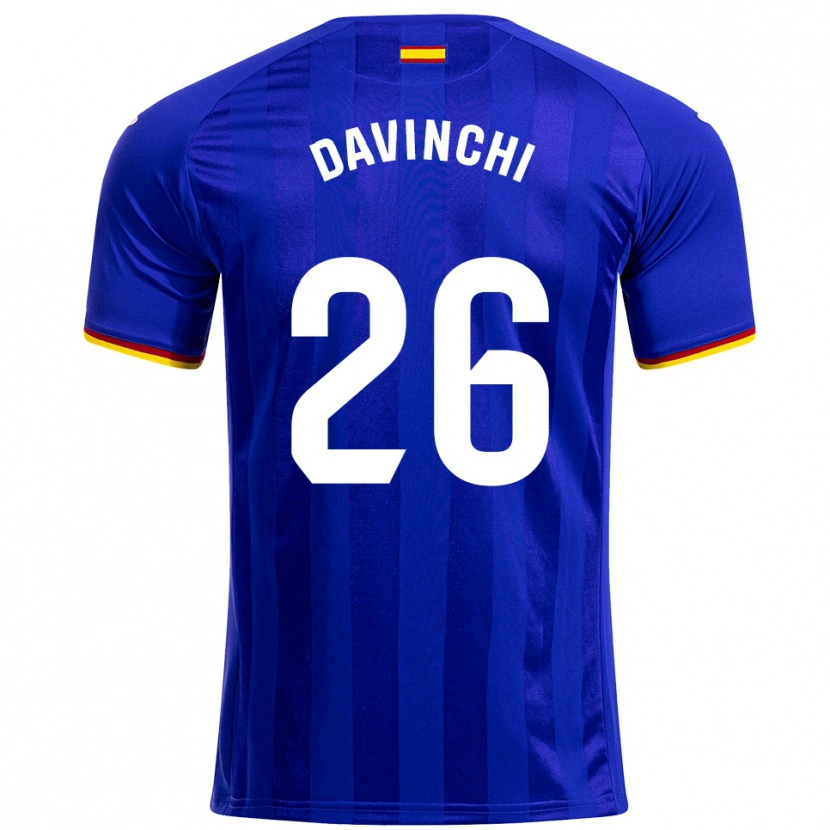 Danxen Män Davinchi #26 Blå Röd Gul Hemmatröja Matchtröjor 2025/26 Tröjor T-Tröja