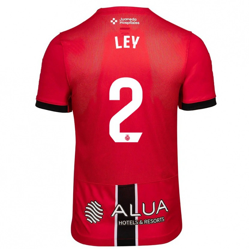 Danxen Män Yuzún Ley #2 Röd Svart Hemmatröja Matchtröjor 2025/26 Tröjor T-Tröja