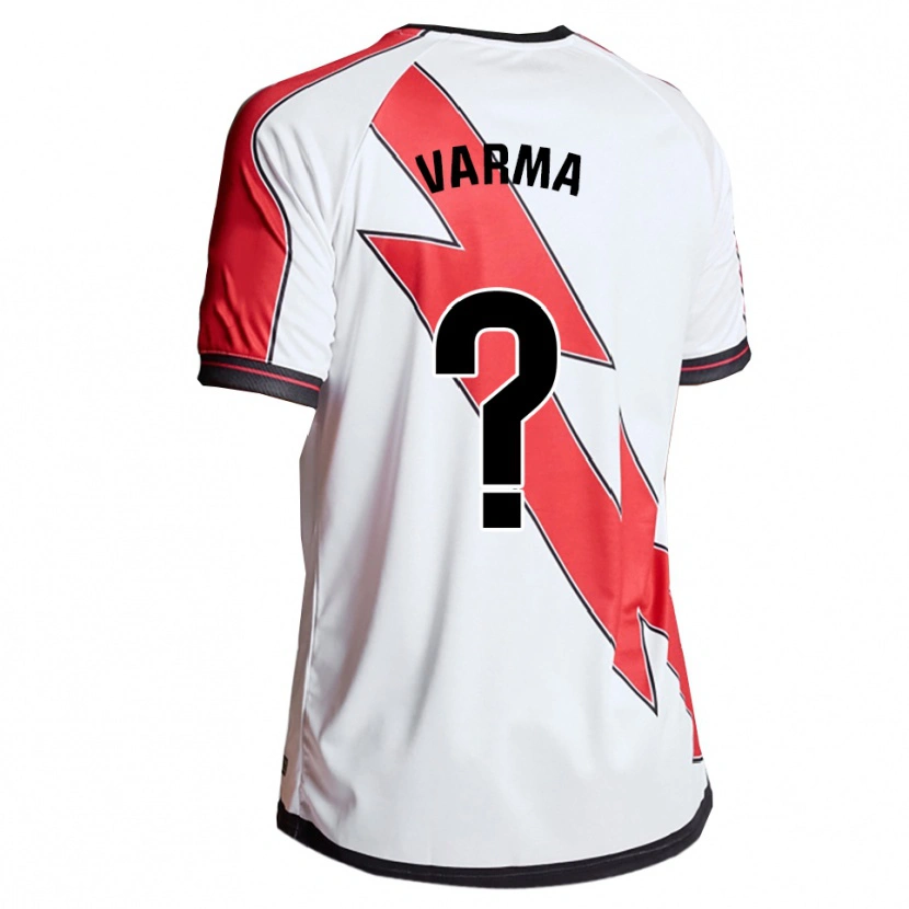 Danxen Män Roman Varma #0 Vit Röd Hemmatröja Matchtröjor 2025/26 Tröjor T-Tröja