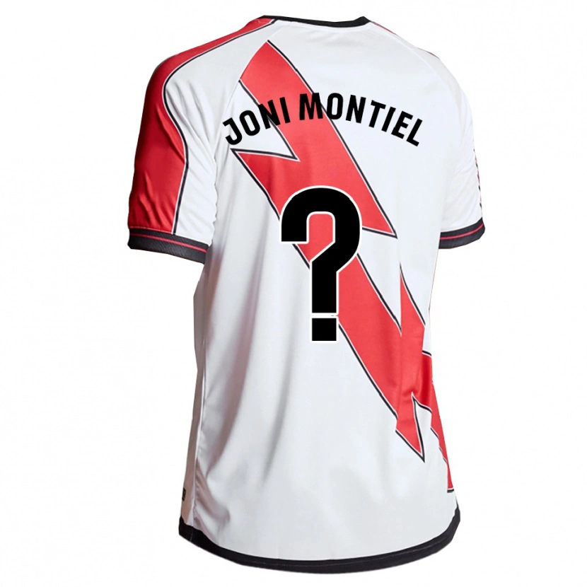 Danxen Män Joni Montiel #0 Vit Röd Hemmatröja Matchtröjor 2025/26 Tröjor T-Tröja