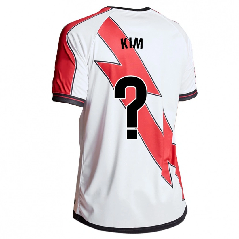 Danxen Män Nathaniel Kim #0 Vit Röd Hemmatröja Matchtröjor 2025/26 Tröjor T-Tröja