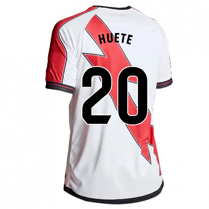 Danxen Män Gema Velasco Huete #20 Vit Röd Hemmatröja Matchtröjor 2025/26 Tröjor T-Tröja