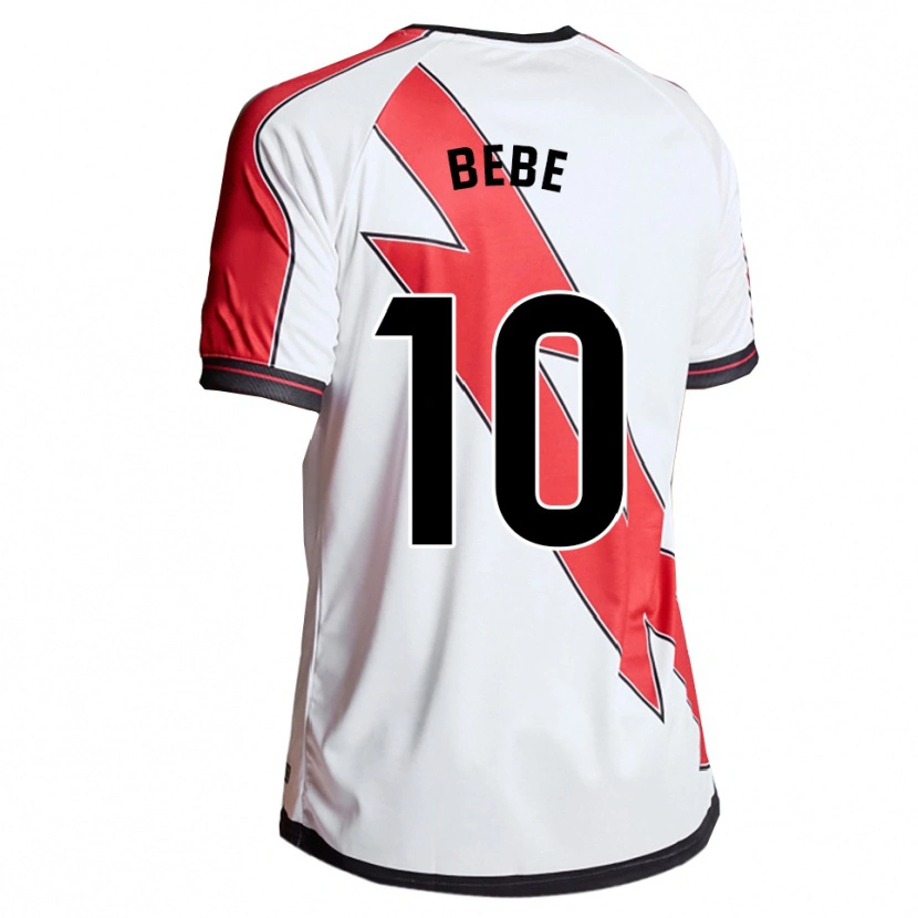 Danxen Män Bebé #10 Vit Röd Hemmatröja Matchtröjor 2025/26 Tröjor T-Tröja