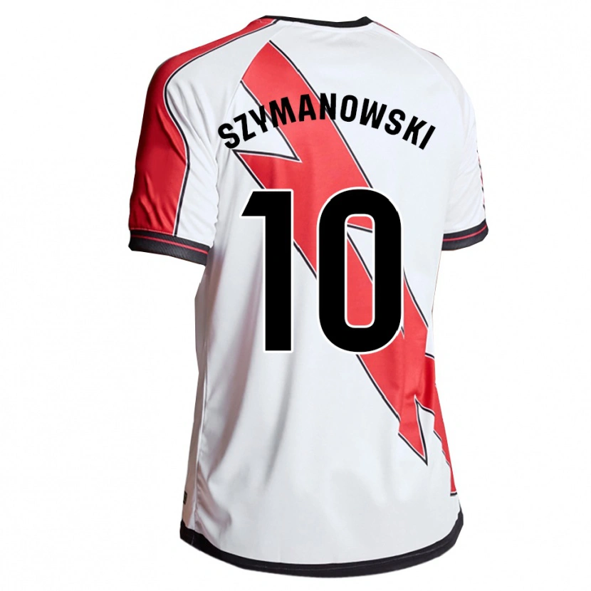 Danxen Män Marianela Szymanowski #10 Vit Röd Hemmatröja Matchtröjor 2025/26 Tröjor T-Tröja