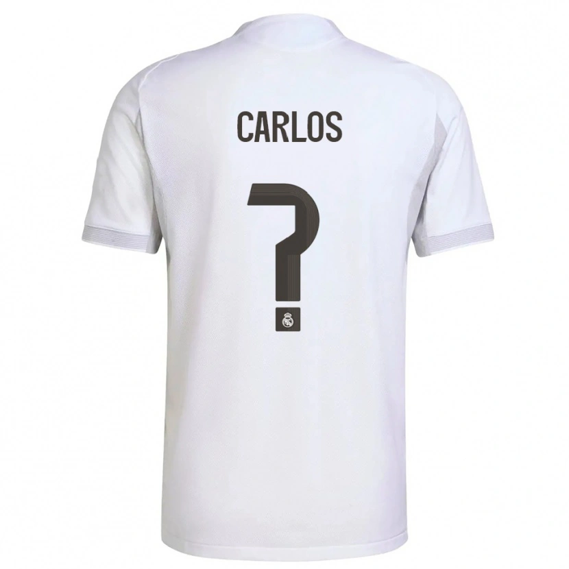 Danxen Män Carlos Sánchez #0 Vit Gul Hemmatröja Matchtröjor 2025/26 Tröjor T-Tröja
