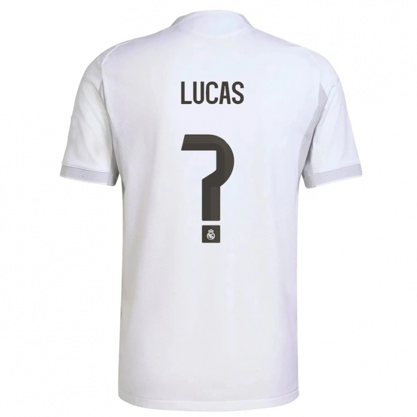 Danxen Män Nestor Lucas #0 Vit Gul Hemmatröja Matchtröjor 2025/26 Tröjor T-Tröja