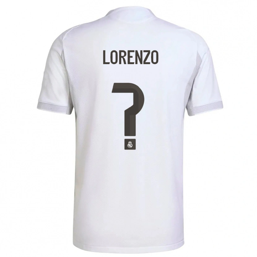 Danxen Män Lorenzo Sanchez #0 Vit Gul Hemmatröja Matchtröjor 2025/26 Tröjor T-Tröja