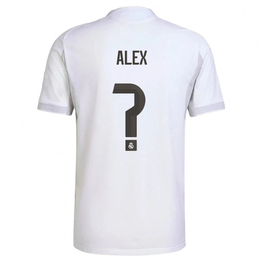 Danxen Män Alex Sanchez #0 Vit Gul Hemmatröja Matchtröjor 2025/26 Tröjor T-Tröja