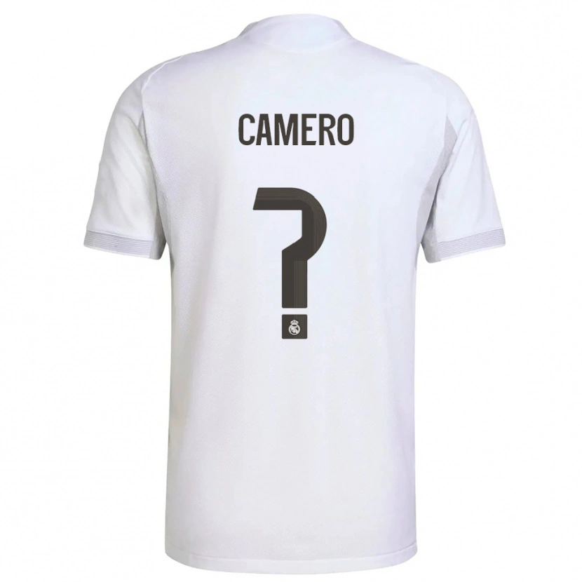 Danxen Män Mario Camero #0 Vit Gul Hemmatröja Matchtröjor 2025/26 Tröjor T-Tröja