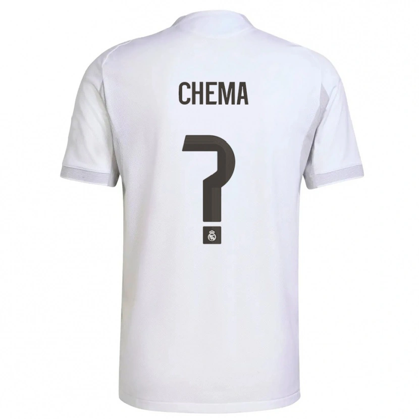 Danxen Män Chema #0 Vit Gul Hemmatröja Matchtröjor 2025/26 Tröjor T-Tröja