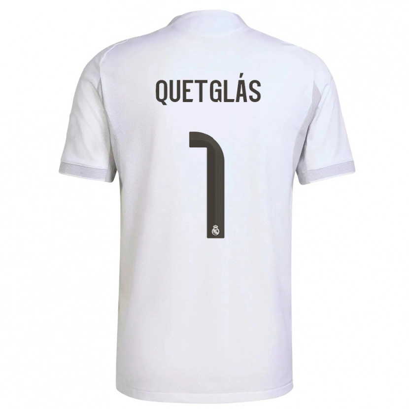 Danxen Män Ferran Quetglás #1 Vit Gul Hemmatröja Matchtröjor 2025/26 Tröjor T-Tröja