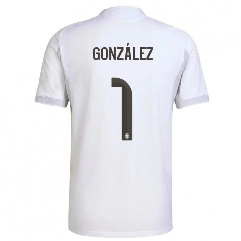 Danxen Män Álvaro González #1 Vit Gul Hemmatröja Matchtröjor 2025/26 Tröjor T-Tröja