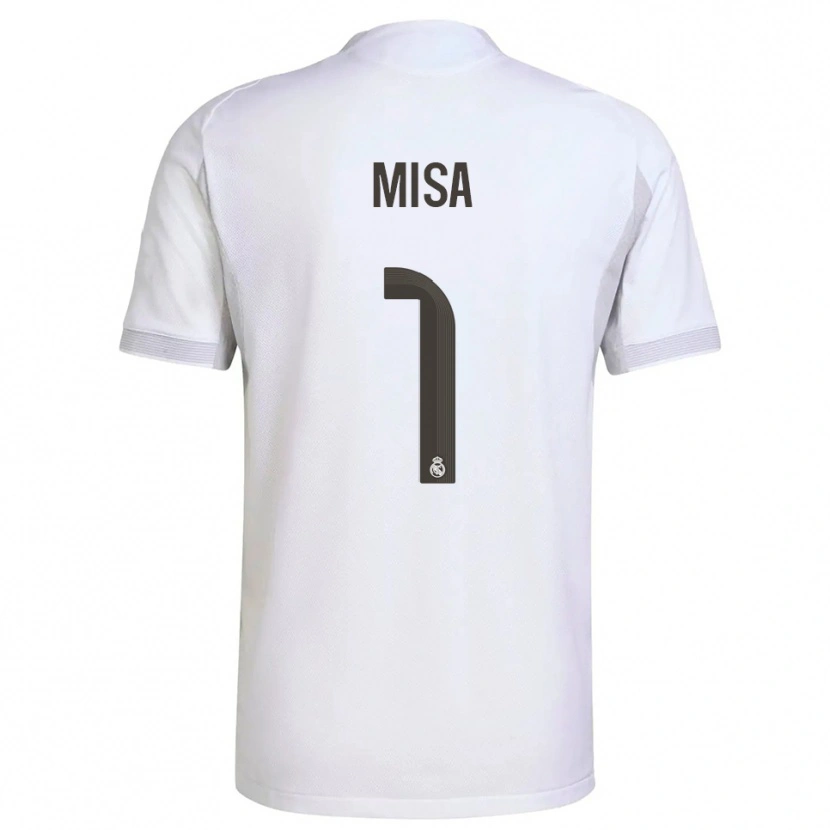 Danxen Män Misa Rodríguez #1 Vit Gul Hemmatröja Matchtröjor 2025/26 Tröjor T-Tröja