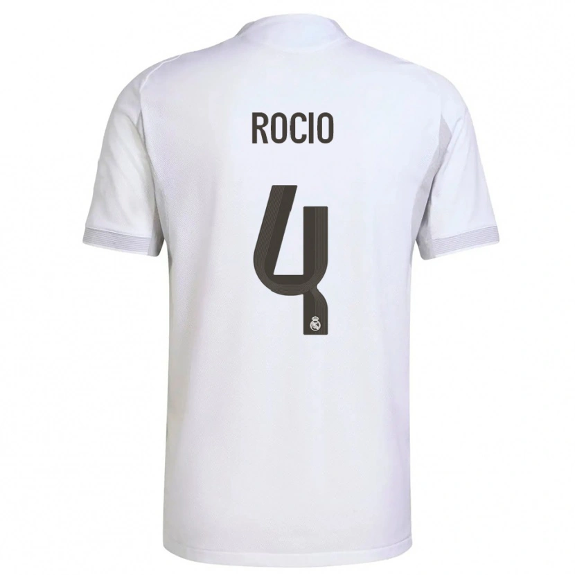 Danxen Män Rocio Galvez #4 Vit Gul Hemmatröja Matchtröjor 2025/26 Tröjor T-Tröja