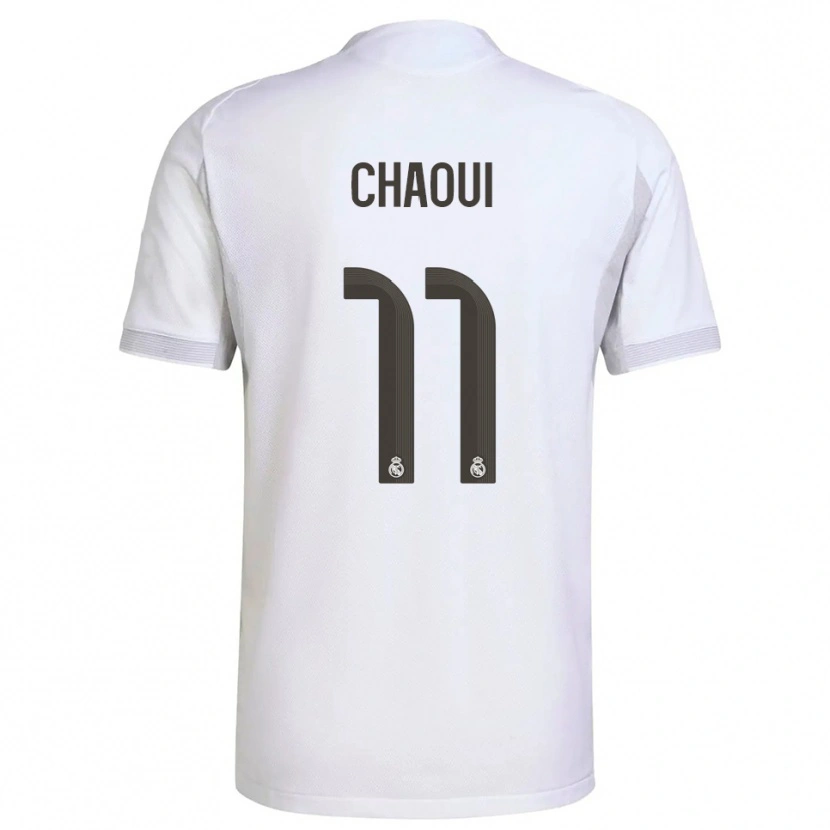 Danxen Män Omar Chaoui #11 Vit Gul Hemmatröja Matchtröjor 2025/26 Tröjor T-Tröja