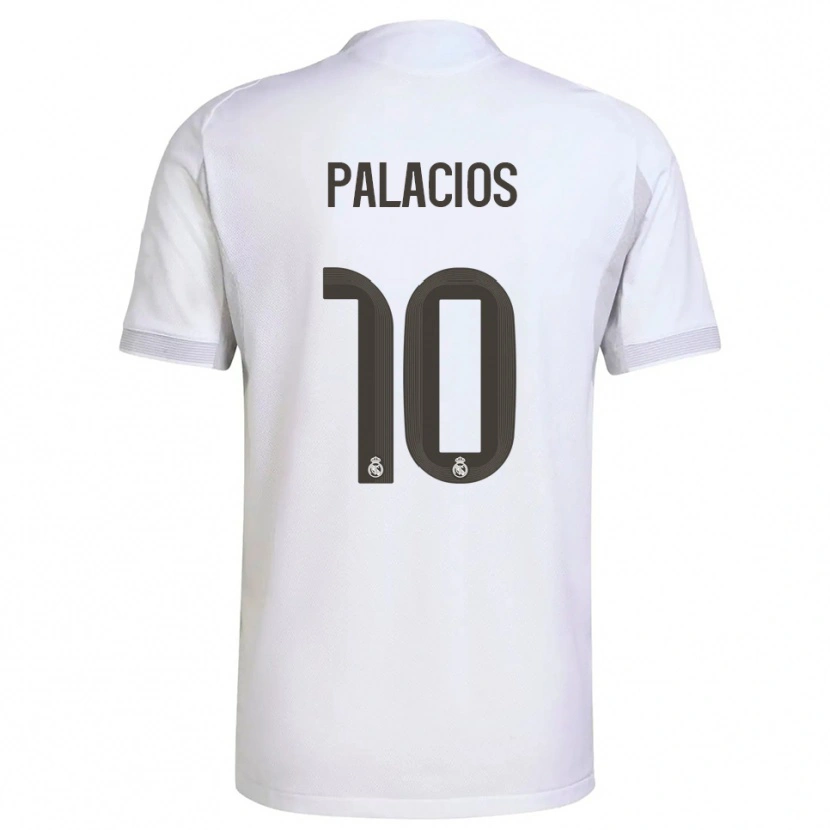 Danxen Män César Palacios #10 Vit Gul Hemmatröja Matchtröjor 2025/26 Tröjor T-Tröja