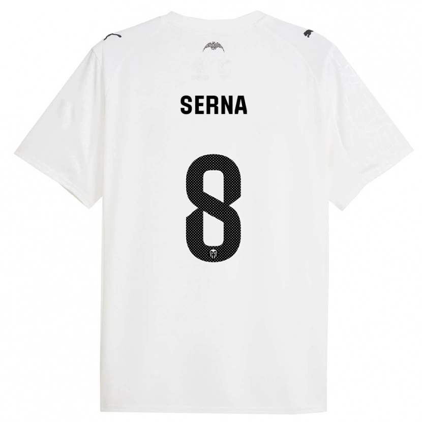 Danxen Män Liced Serna #8 Vit Svart Hemmatröja Matchtröjor 2025/26 Tröjor T-Tröja