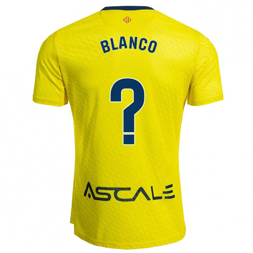 Danxen Män Alexia Blanco #0 Gul Marinblå Hemmatröja Matchtröjor 2025/26 Tröjor T-Tröja