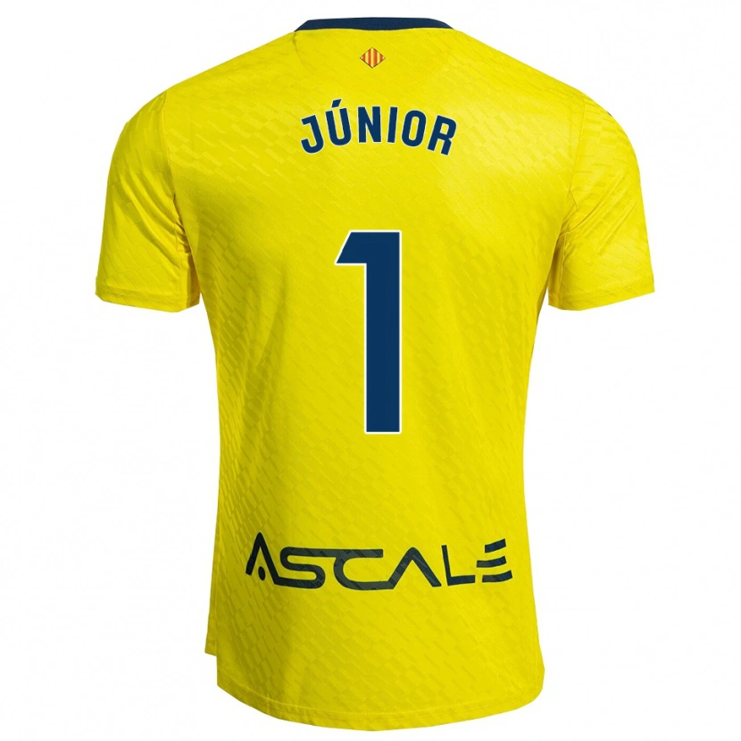 Danxen Män Luiz Júnior #1 Gul Marinblå Hemmatröja Matchtröjor 2025/26 Tröjor T-Tröja